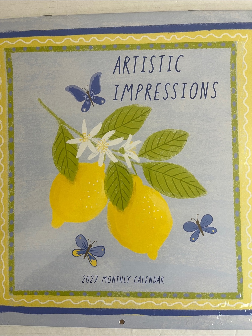 Artistic Impressions 2027 Monthly Calendar